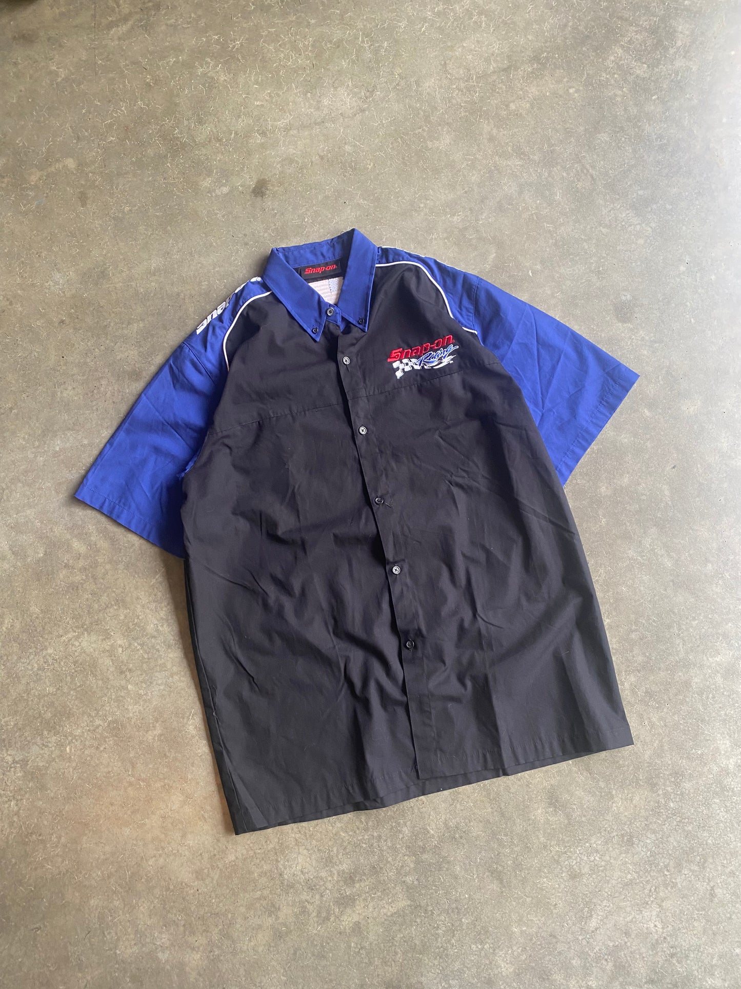 Vintage Snap-On Racing Button Down Shirt - L