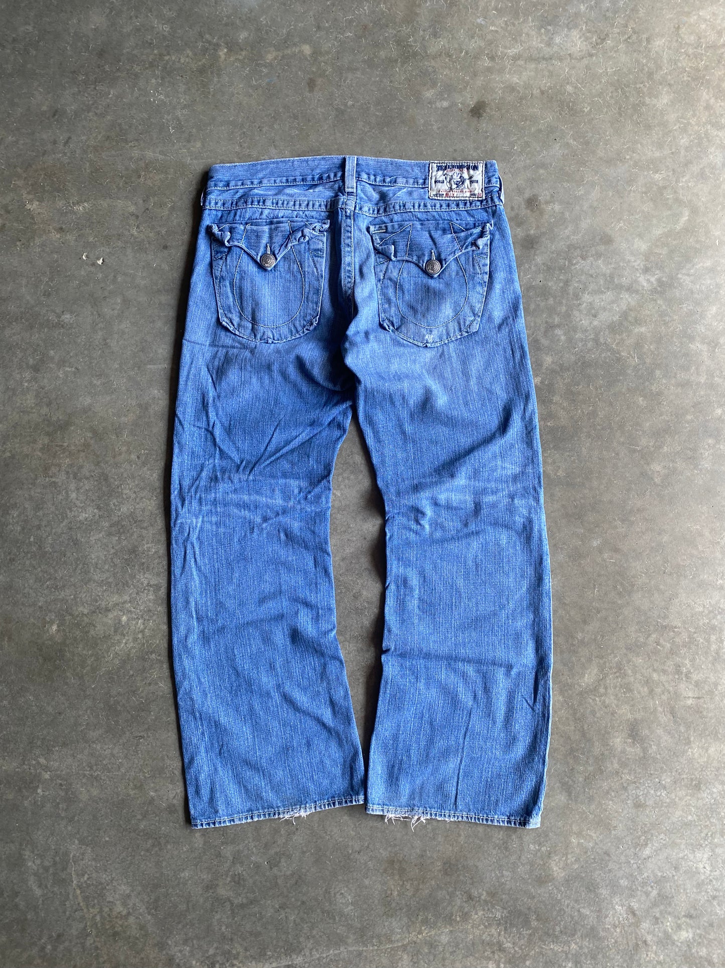 Vintage True Religion Boot Cut Baggy Pants