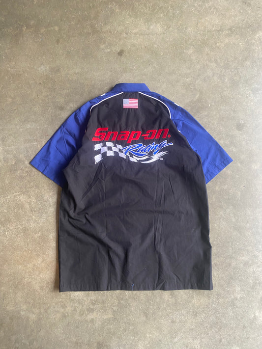 Vintage Snap-On Racing Button Down Shirt - L