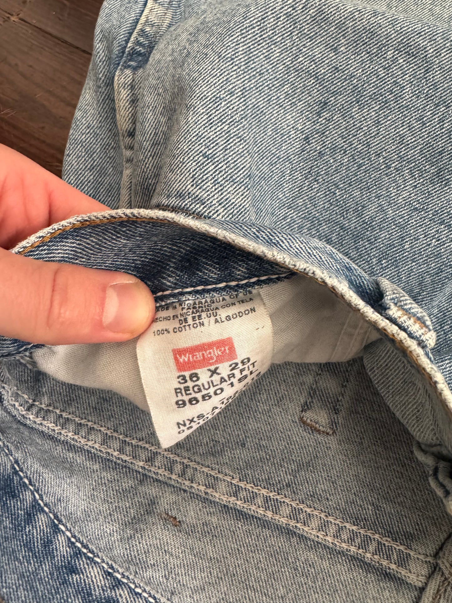 Wrangler Size 36x29 Baggy Jeans