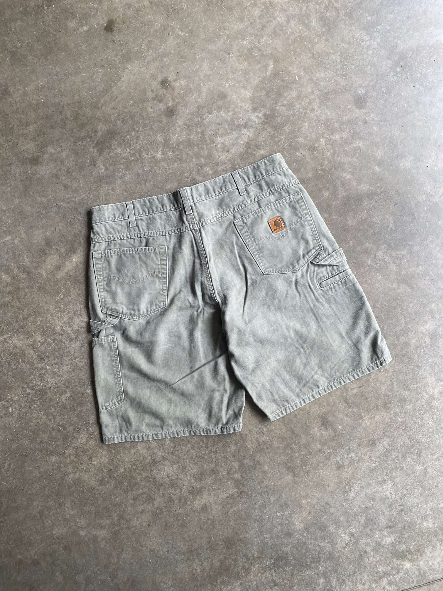 Vintage Carhartt Faded Carpenter Shorts - 38