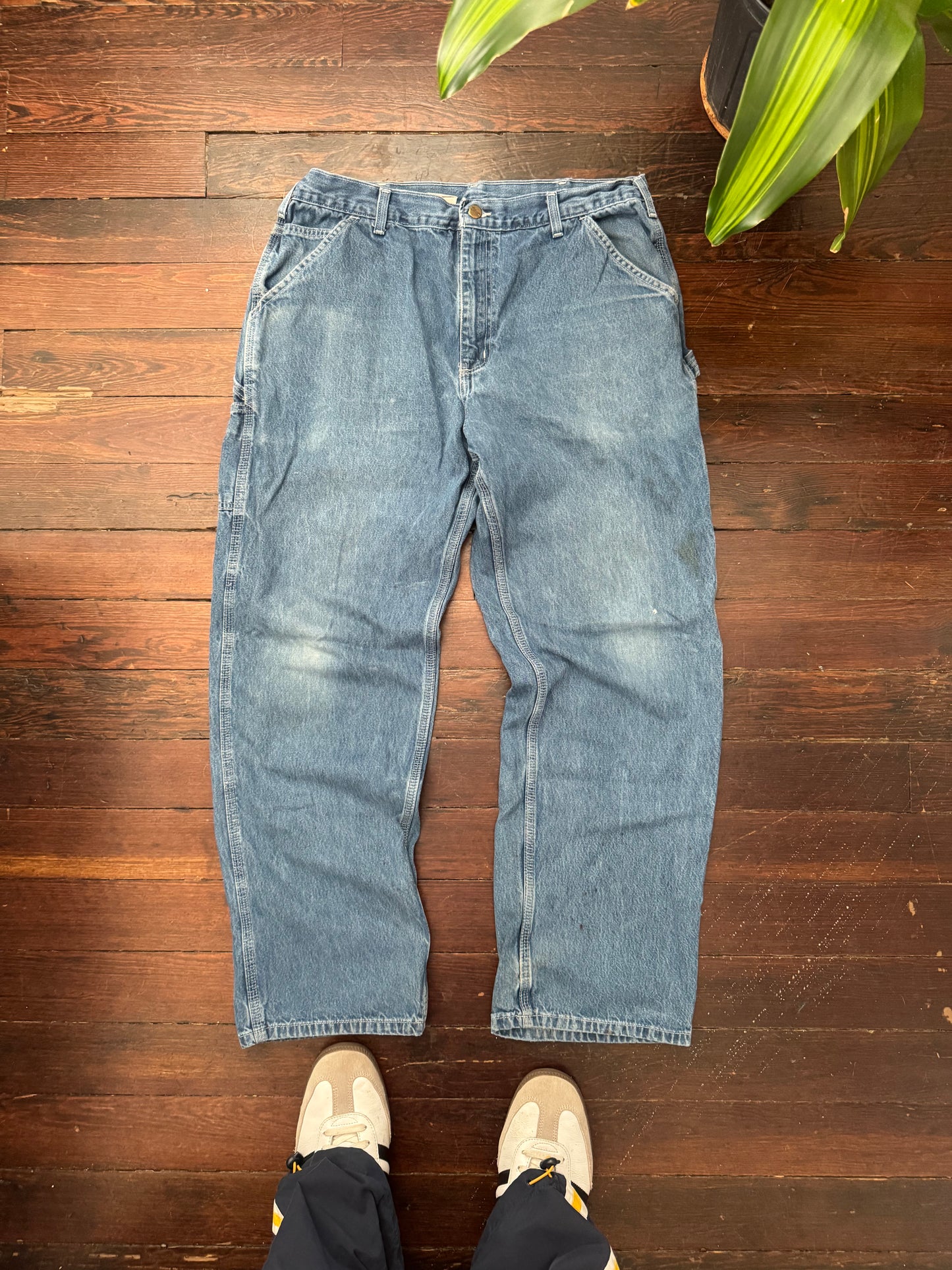 Vintage Carhartt Size 36x32 Carpenter Jeans