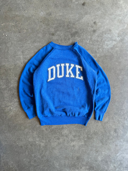 Vintage Duke Spelled Out Crewneck - L