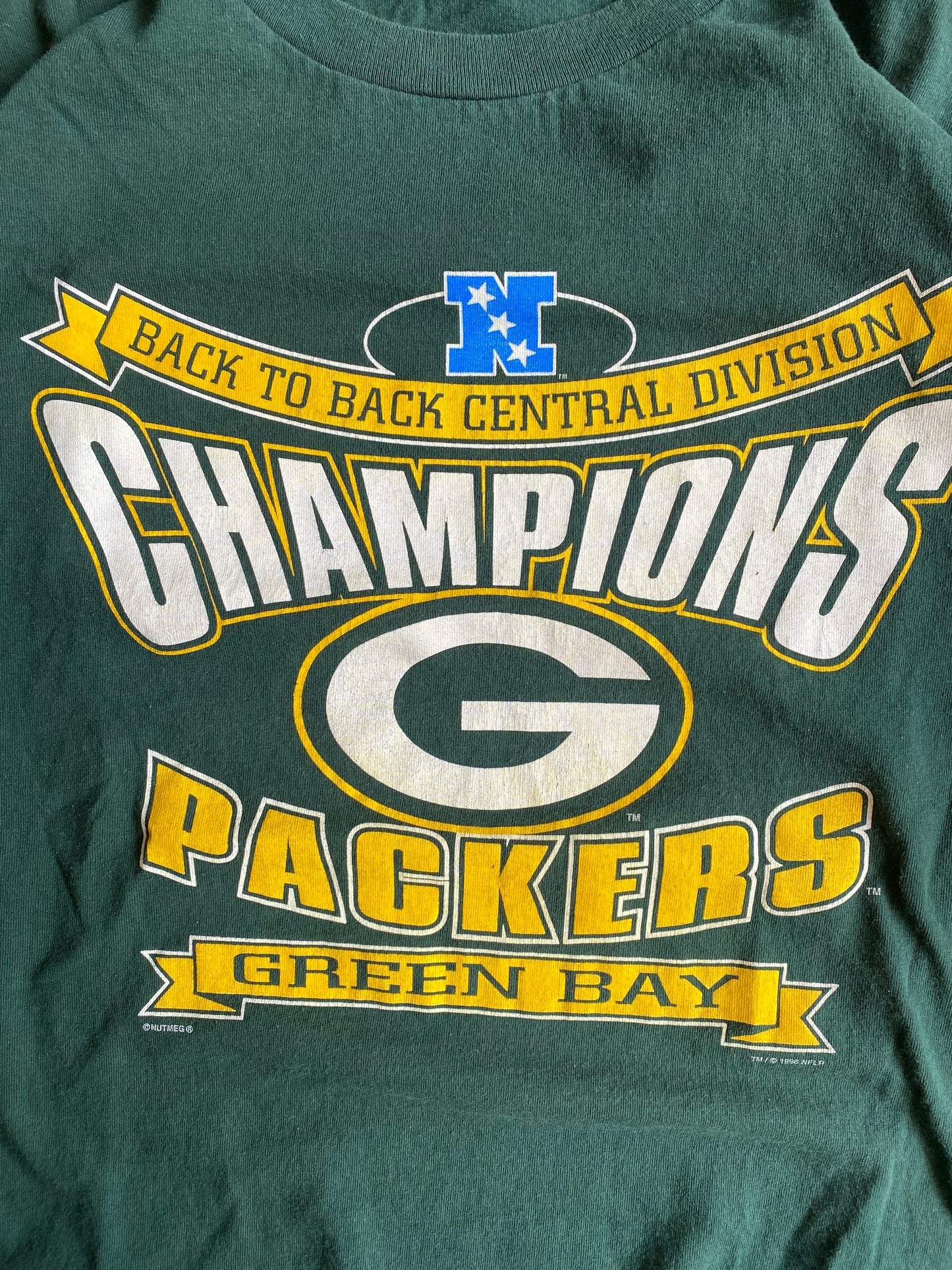 Vintage Green Bay Packers Champions Tee - XL