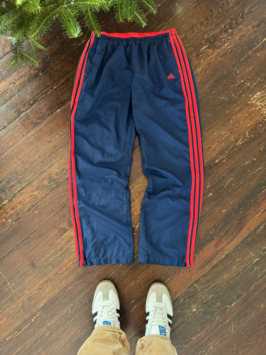 Vintage Adidas 3 Striped Track Pants