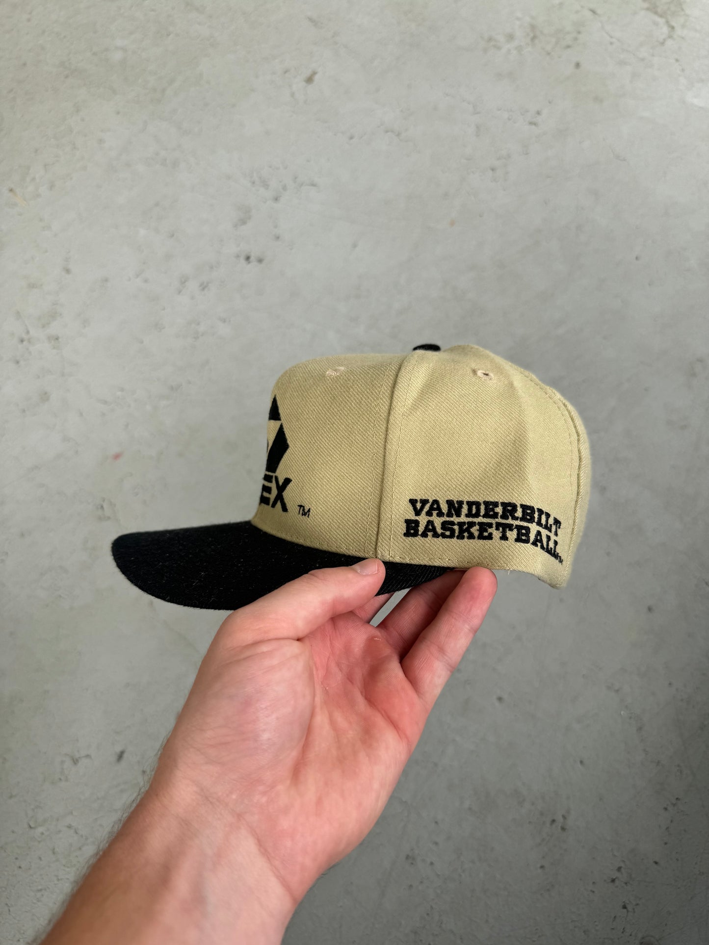 Vintage Vanderbilt Basketball Apex Hat