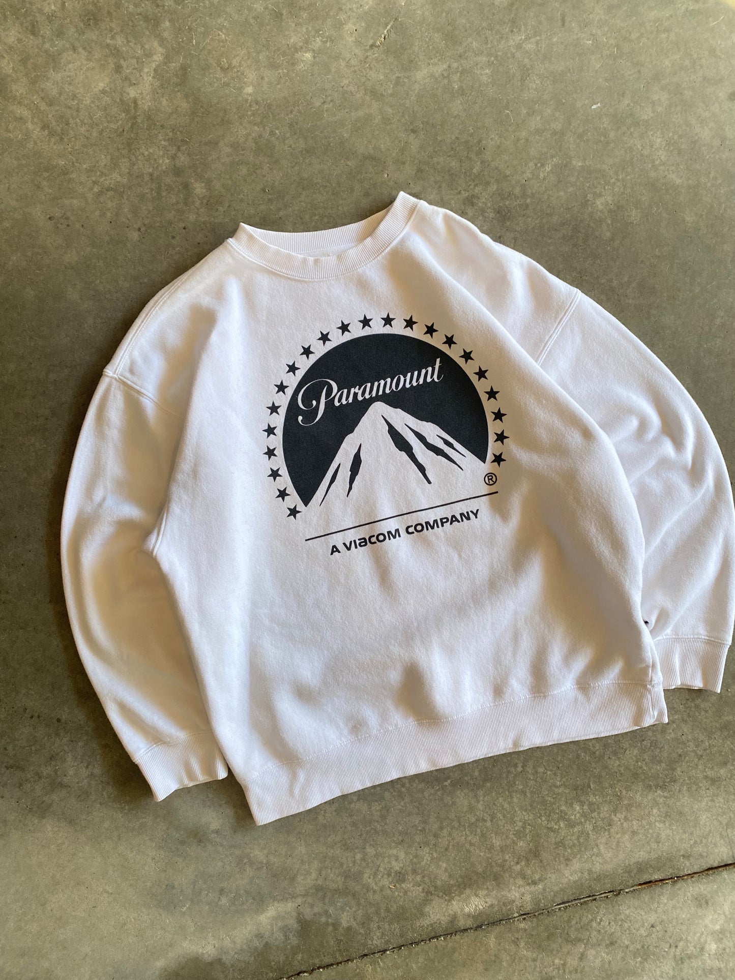 Vintage Paramount Spelled Out Crewneck - XL