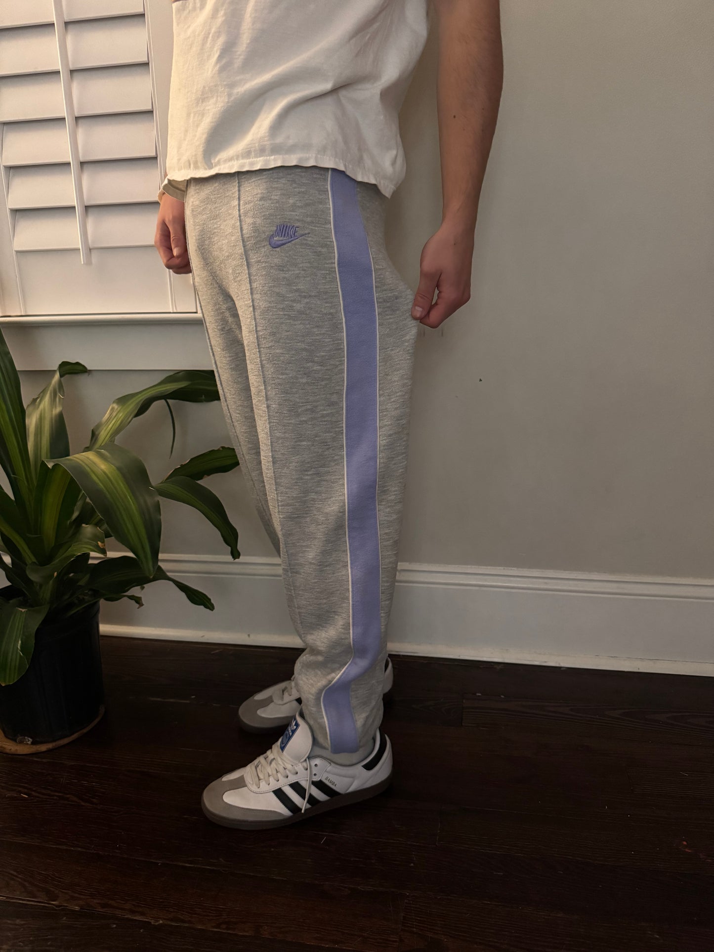 Vintage Nike 80s Essential Striped Rare Sweatpants