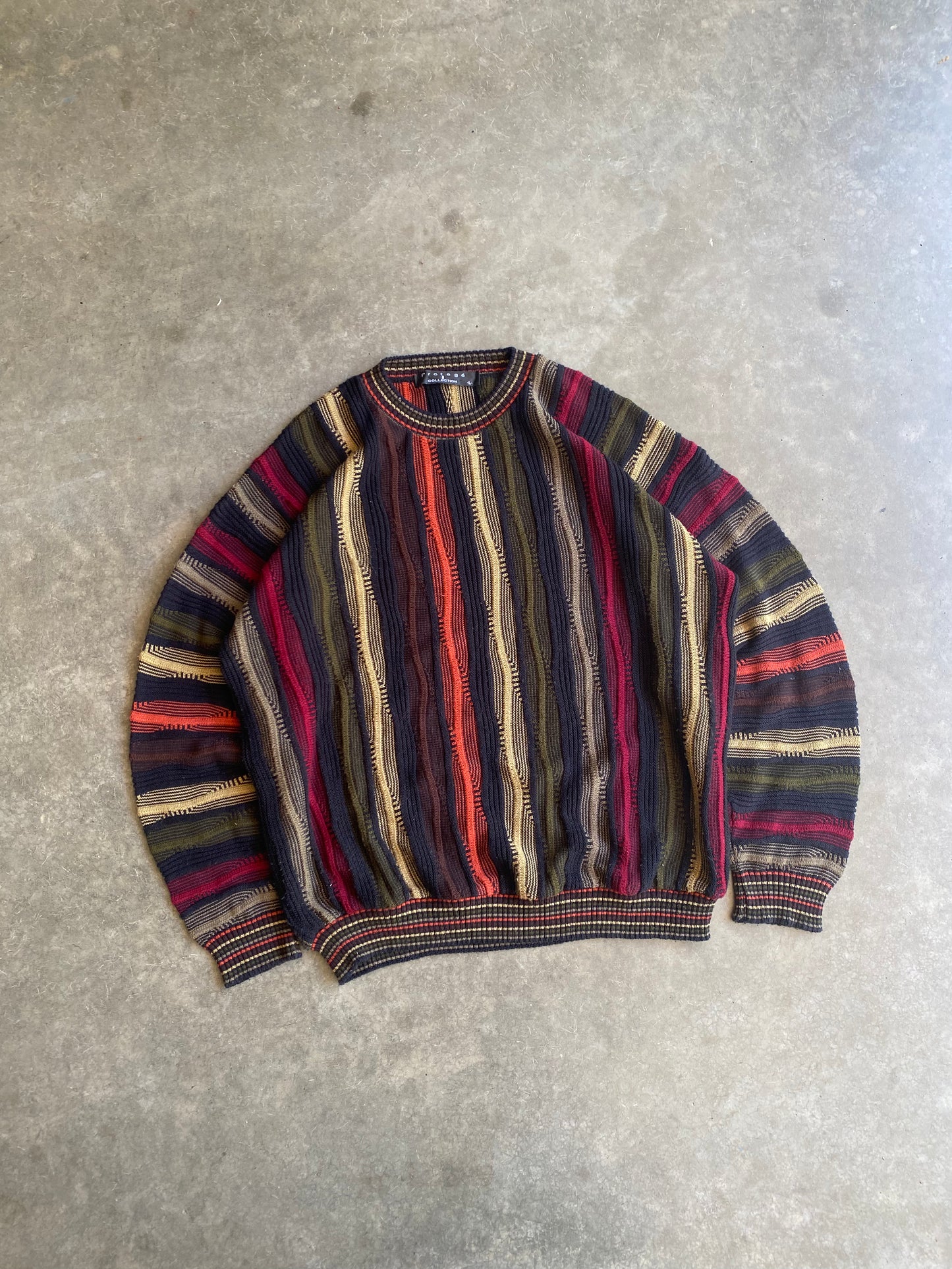 Vintage Protege Coogi Style Sweater - L