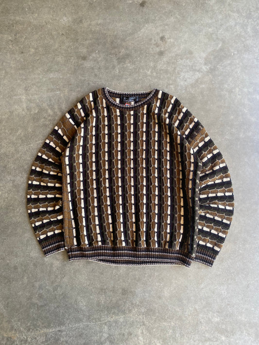 Vintage Protege Coogi Style Sweater - L