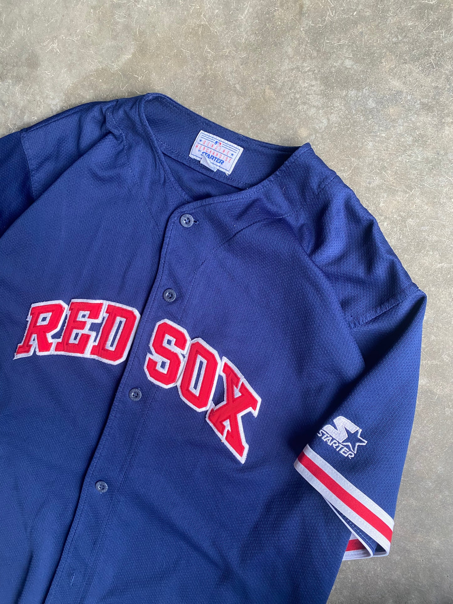 Vintage Red Sox Spelled Out Starter Jersey - XL