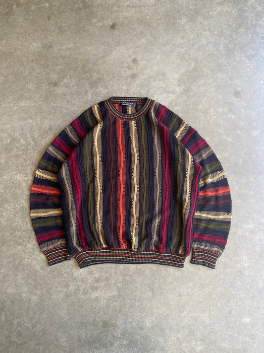 Vintage Protege Coogi Style Sweater - L