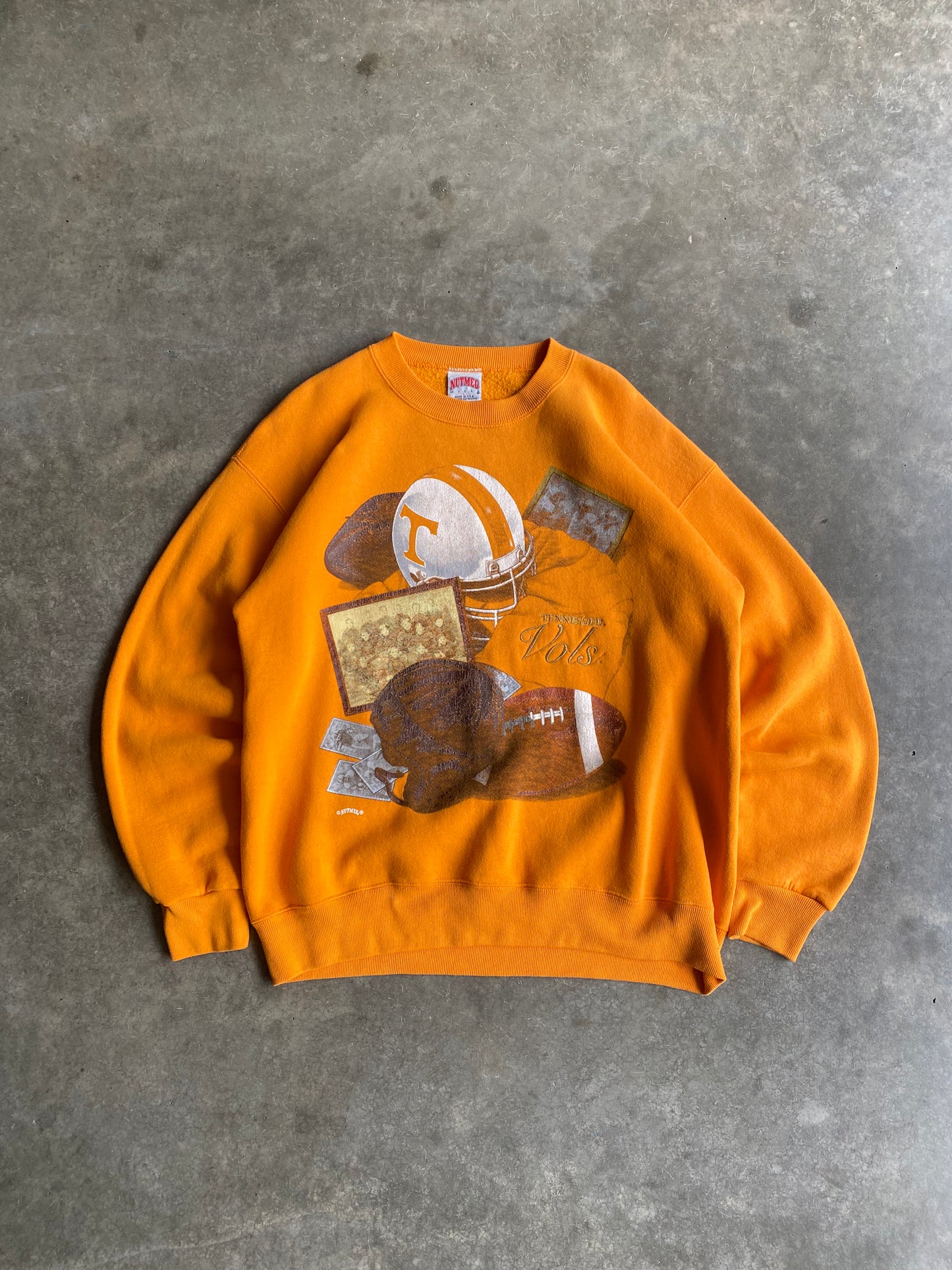 Vintage Tennessee Volunteers Nutmeg Mills Crewneck - XL