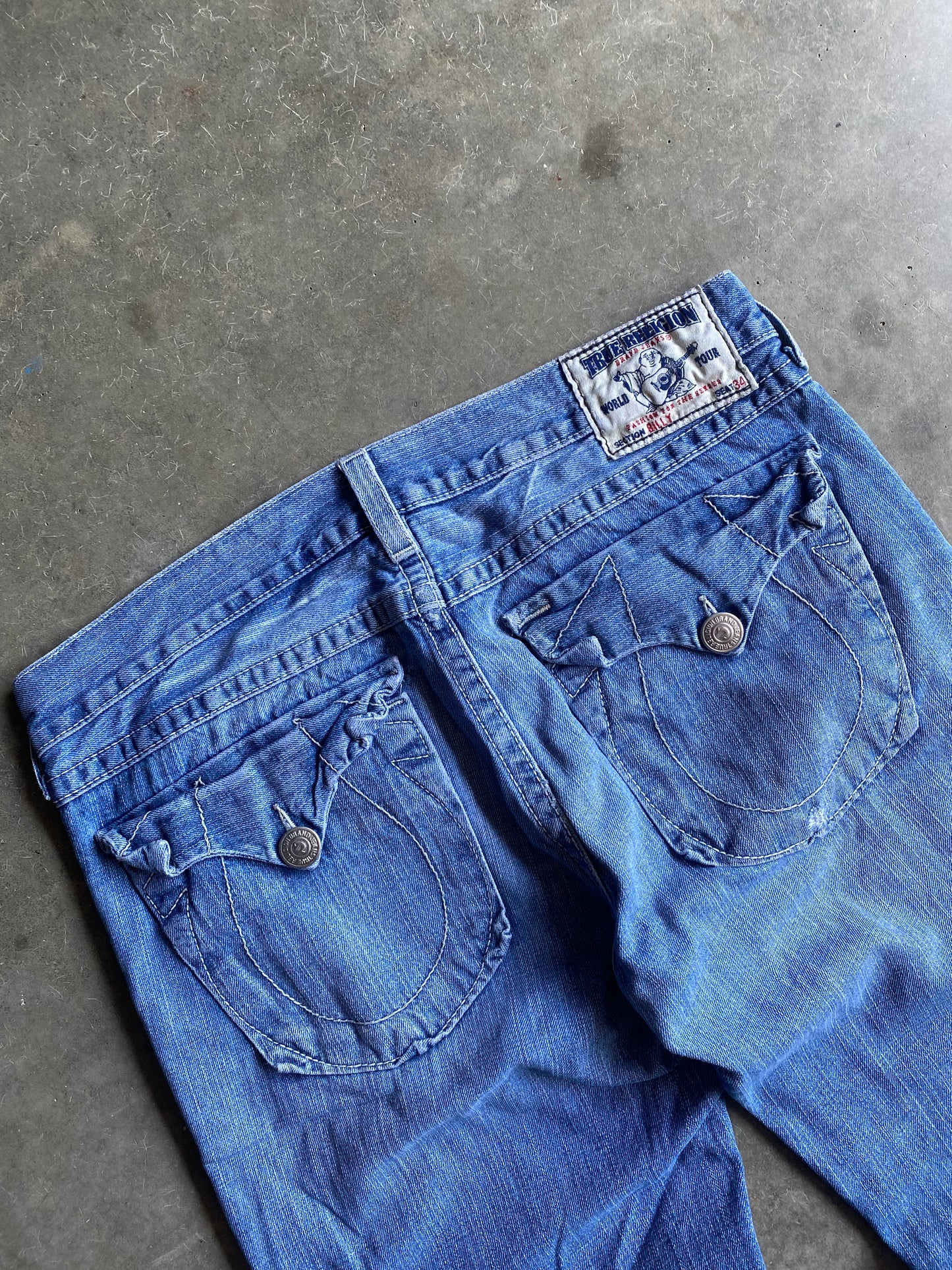 Vintage True Religion Boot Cut Baggy Pants