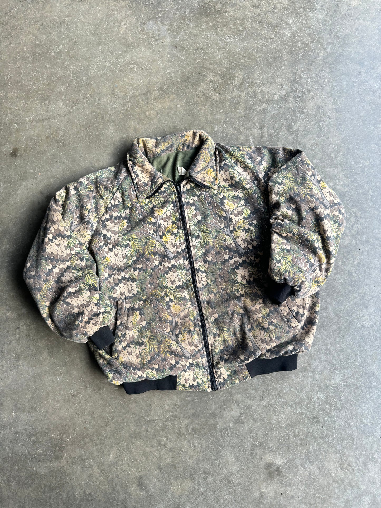 Vintage Unique Camo Workwear Jacket