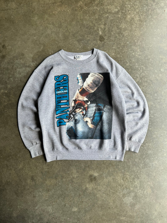 Vintage 1996 Carolina Panthers Rare Crewneck - L