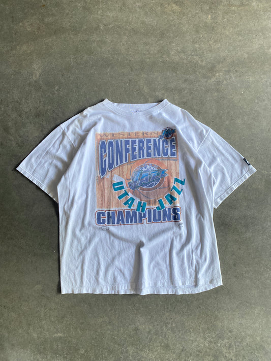 Vintage Utah Jazz Conference Champions Starter Tee - XL