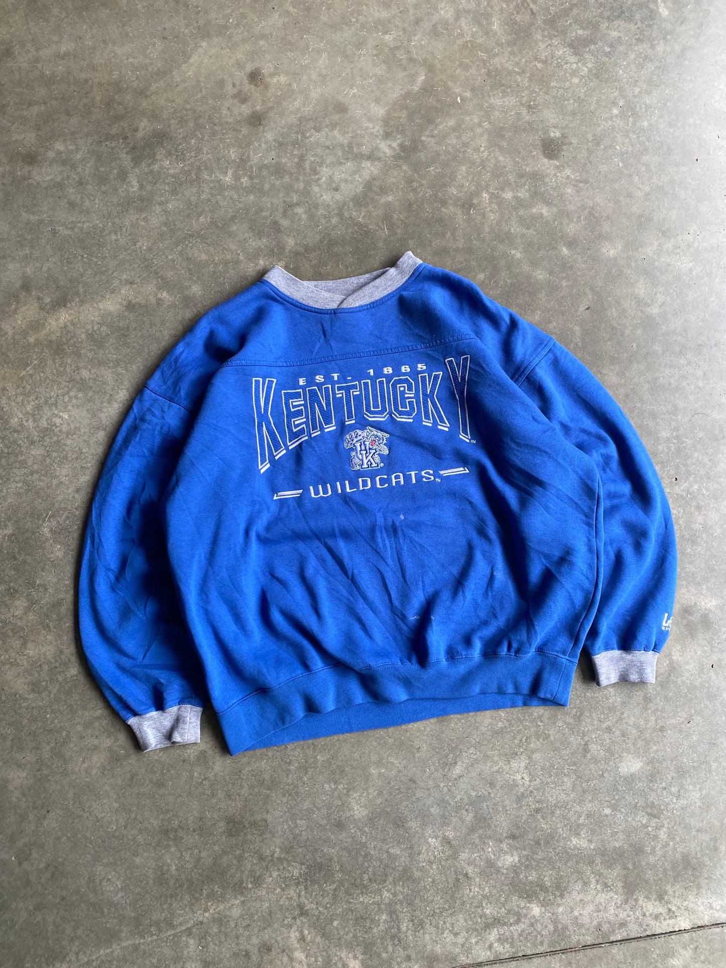 Vintage Kentucky Wildcats Lee Sports Crew - L