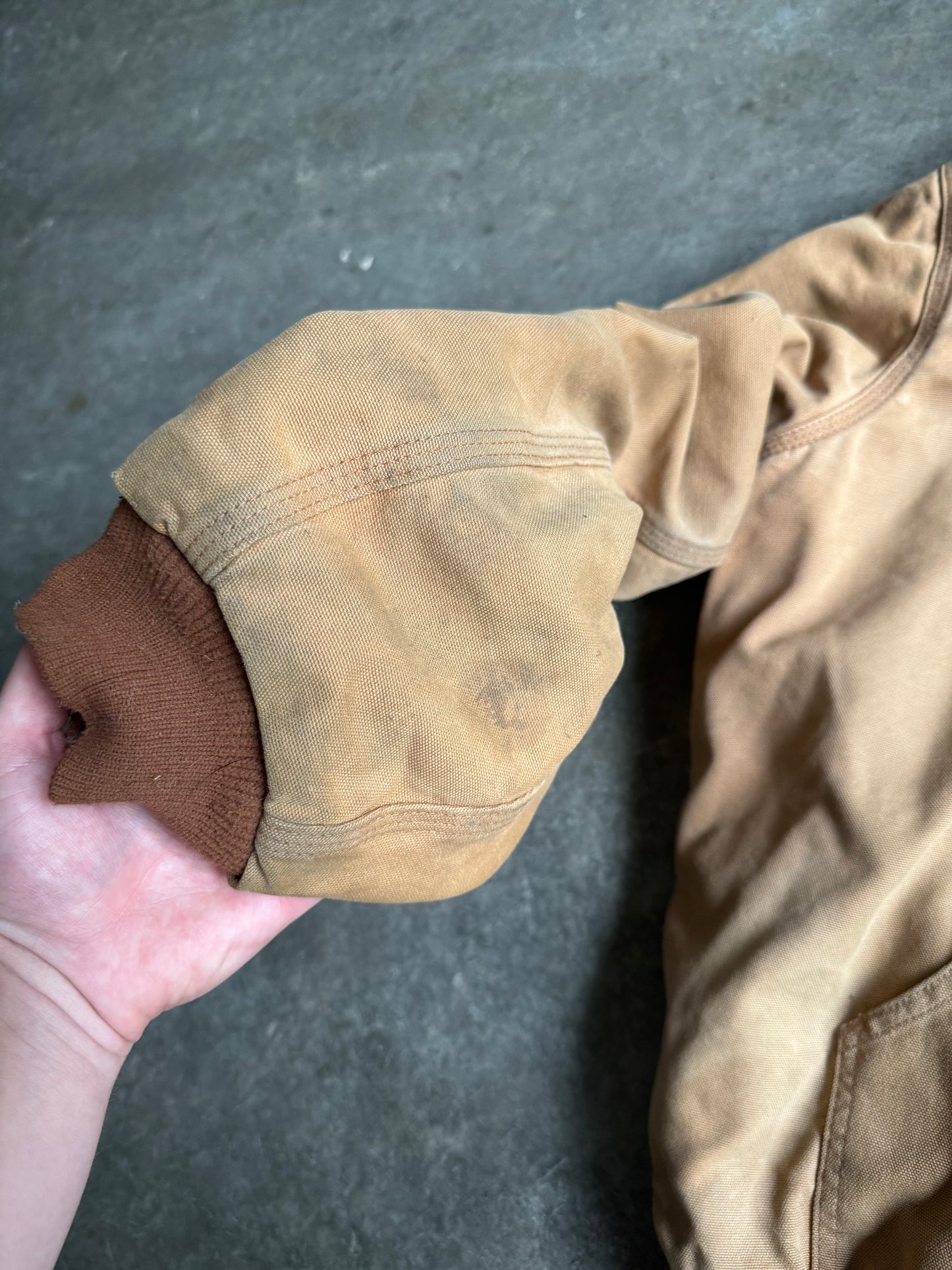 Vintage Carhartt Faded Distressed Workwear Jacket