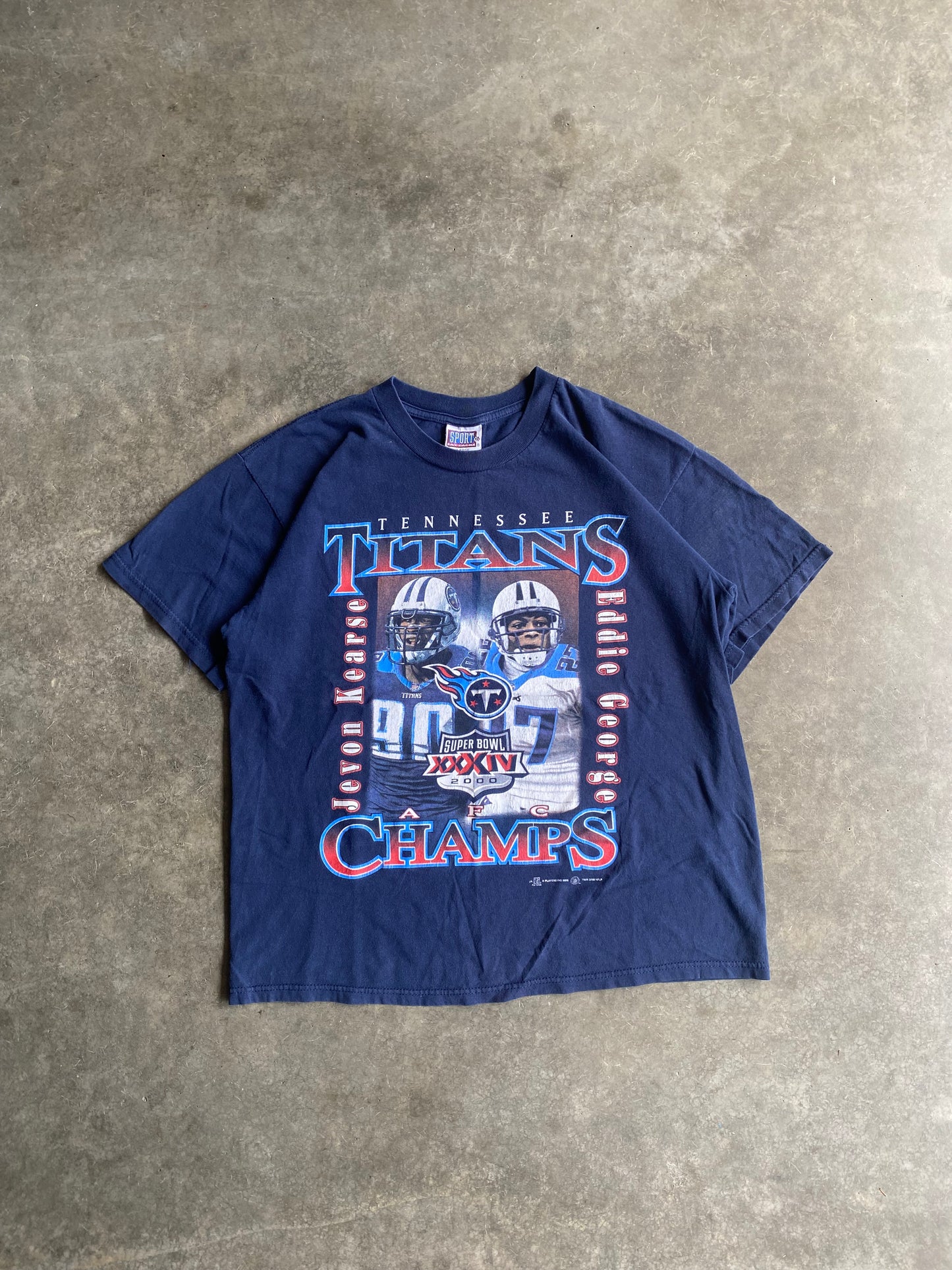 Vintage Tennessee Titans Champs  - L