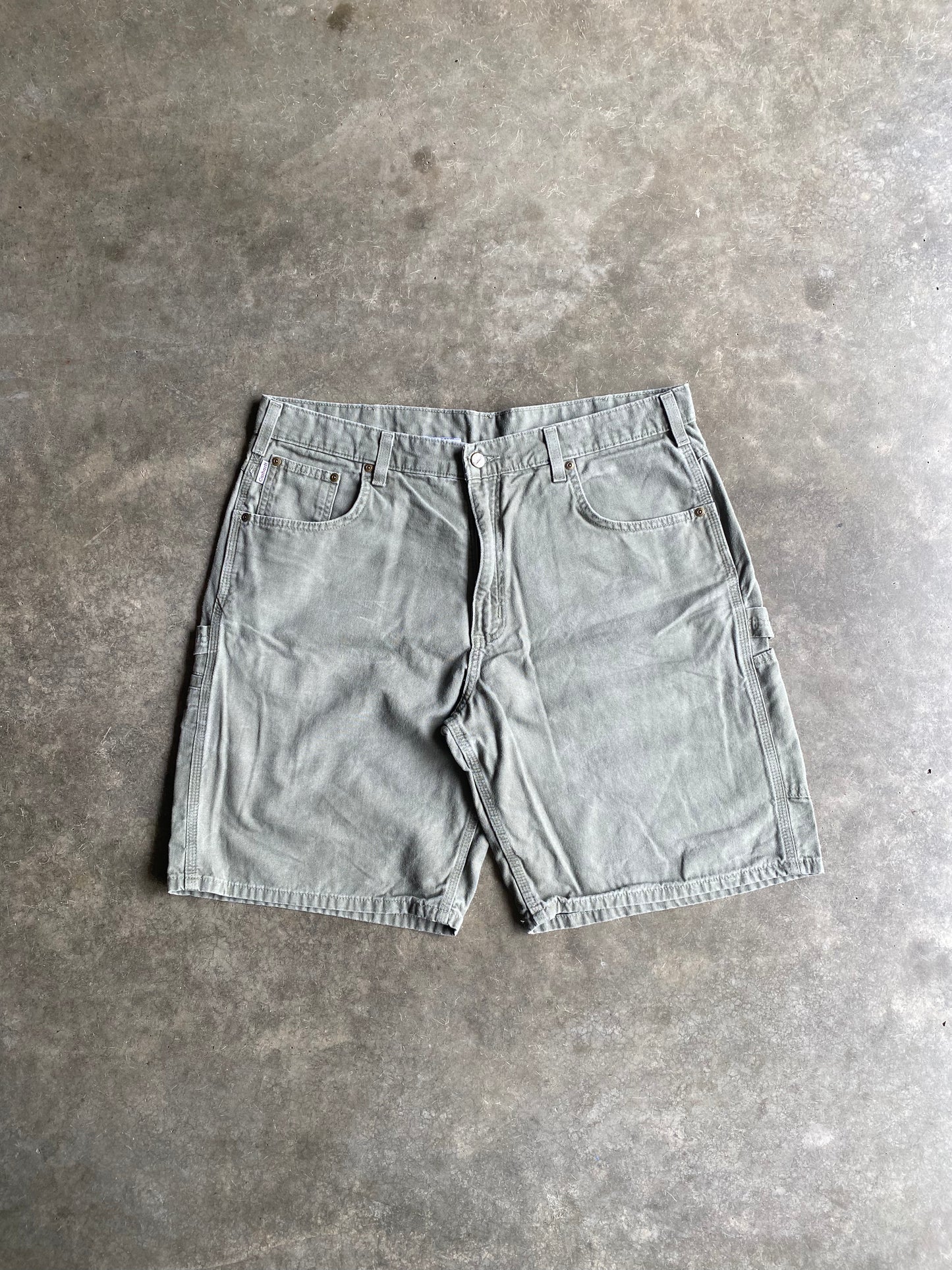 Vintage Carhartt Faded Carpenter Shorts - 38