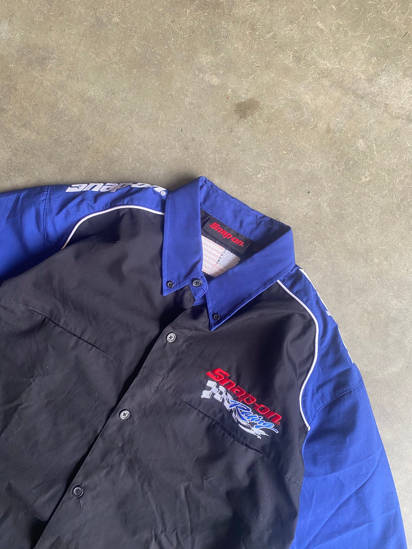 Vintage Snap-On Racing Button Down Shirt - L