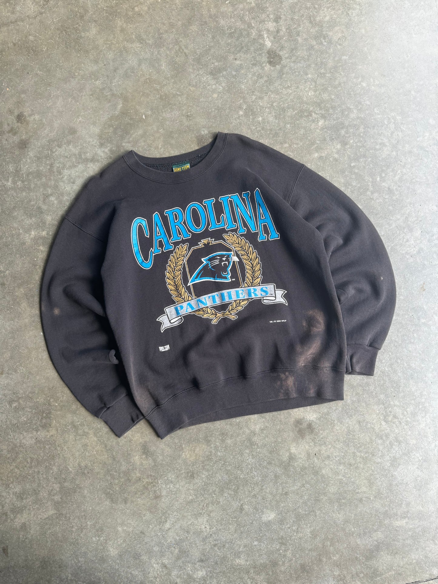 Vintage Carolina Panthers Made in U.S.A Crew - M