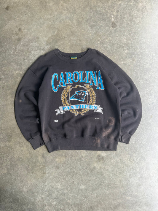 Vintage Carolina Panthers Made in U.S.A Crew - M