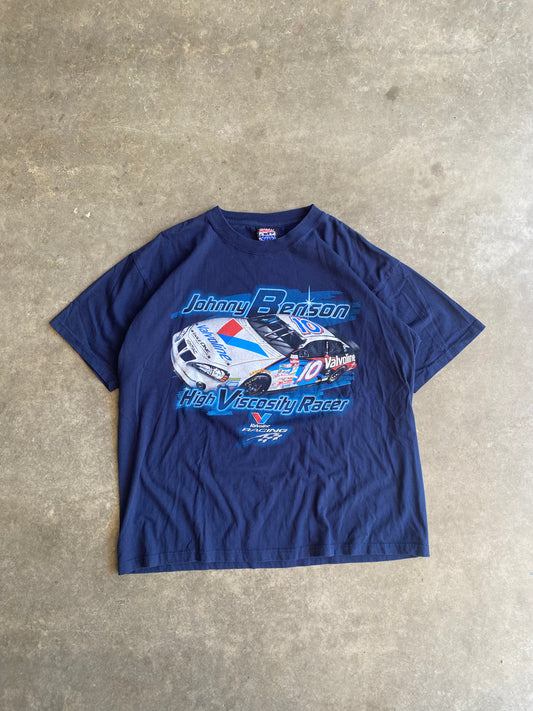 Vintage Johnny Benson Valvoline Nacar Tee - XL