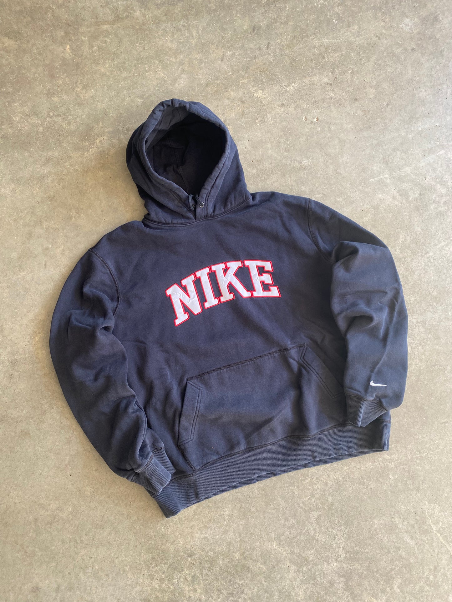 Vintage Nike Spell Out Hoodie - 2XL