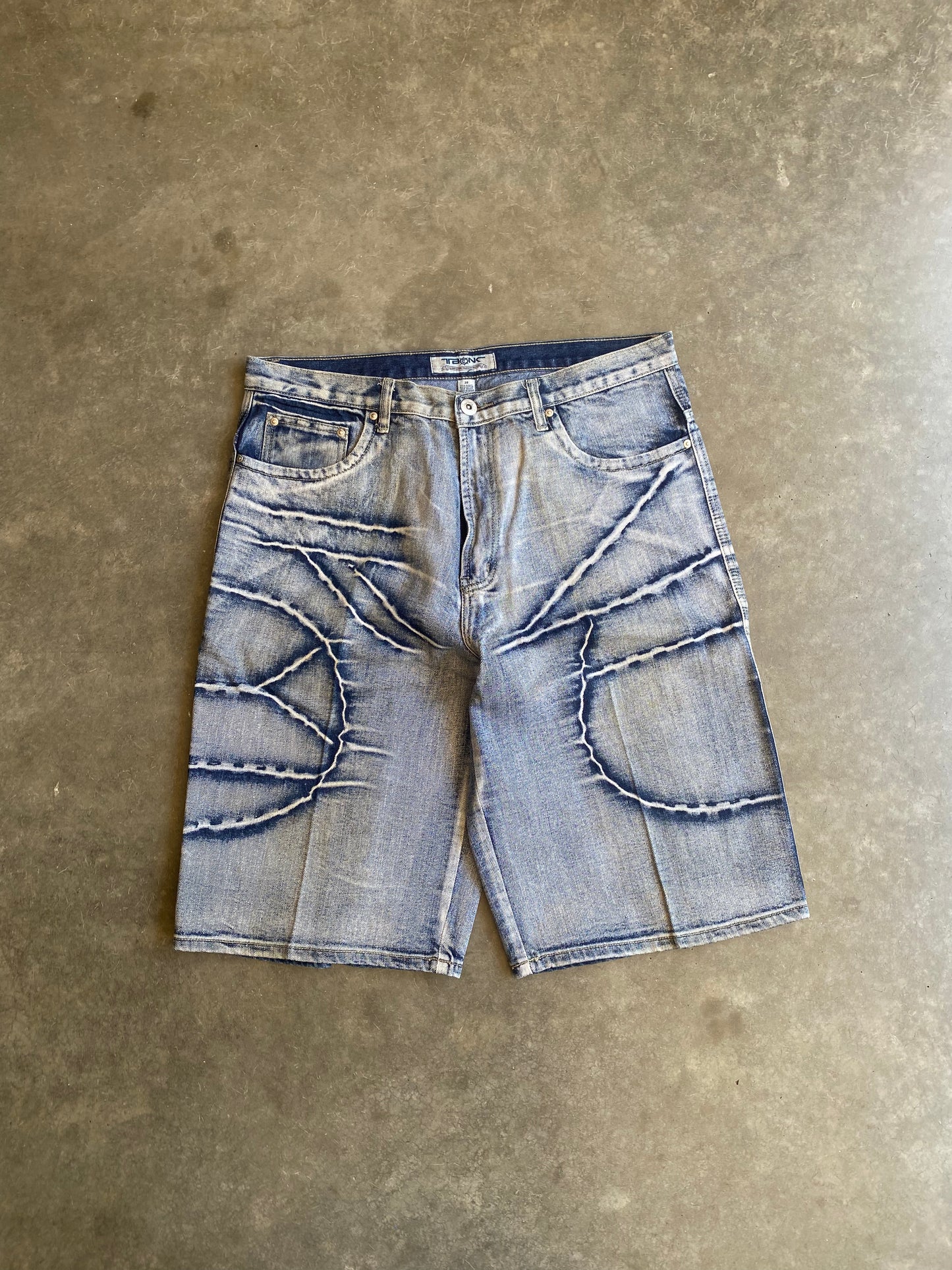 Vintage Jnco Style Crazy Baggy Shorts