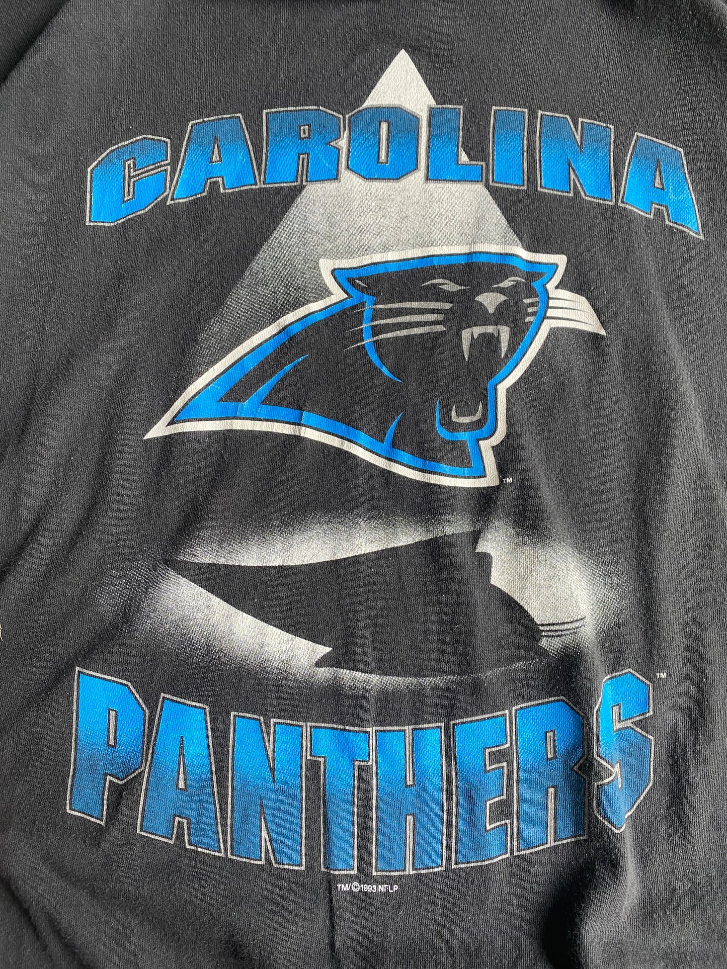 Vintage Carolina Panthers Starter Shadow Tee - XL