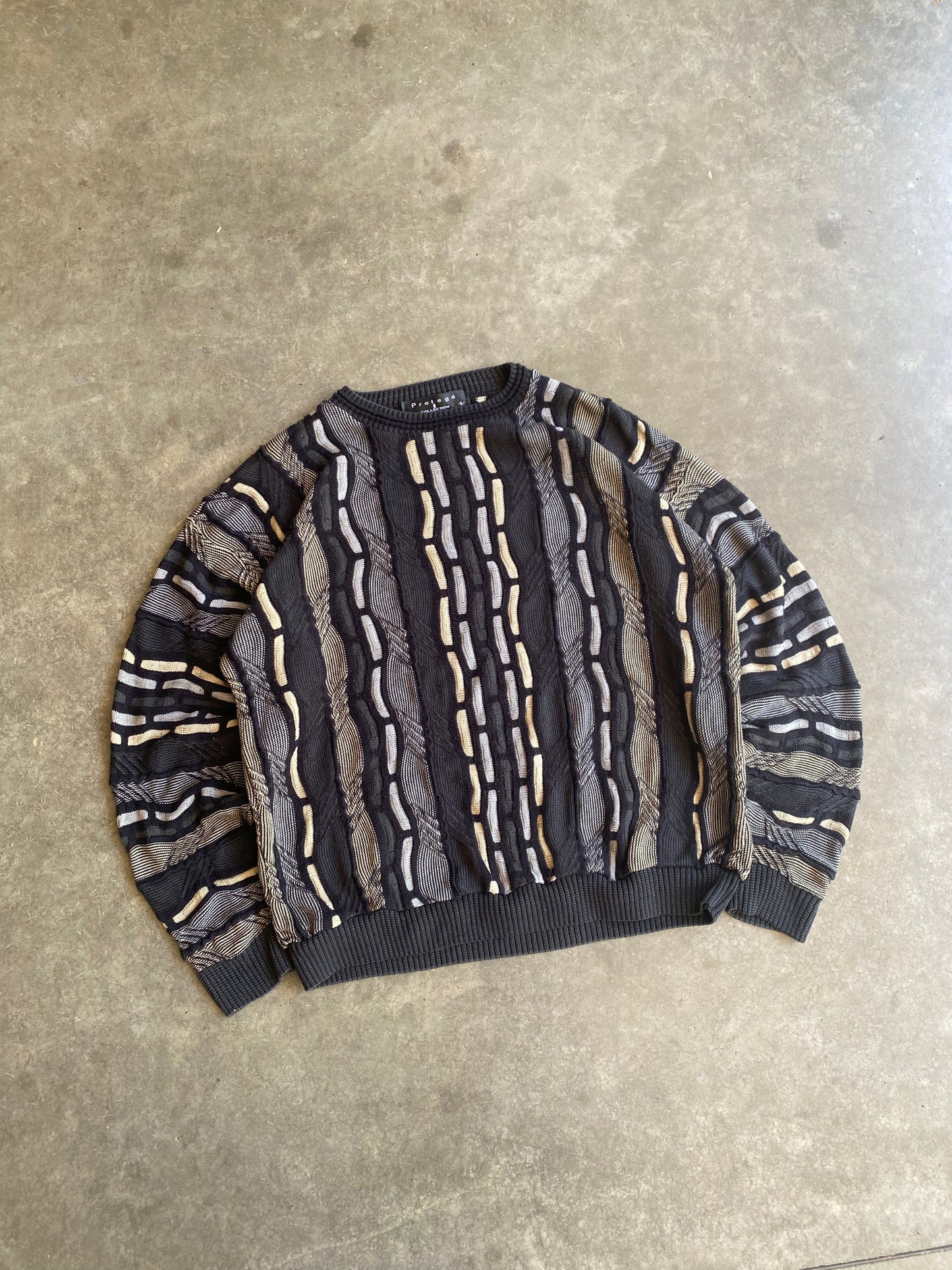 Vintage Protege Coogi Style Sweater - L