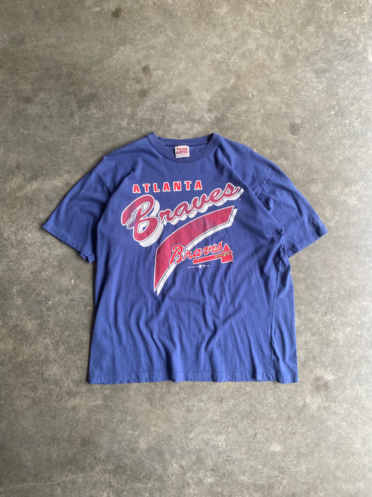 Vintage Atlanta Braves Team Rated Single Stitched Tee - XL