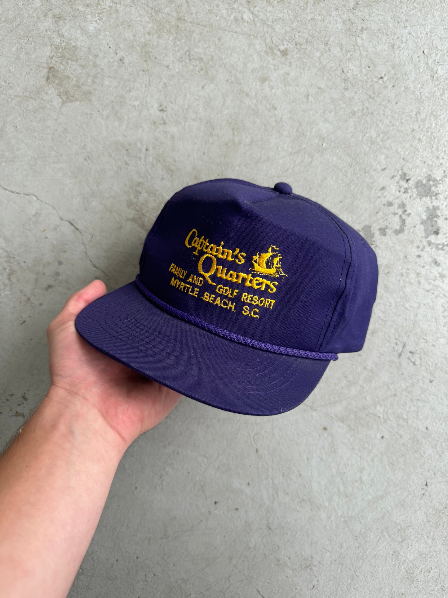 Vintage Captains Quarters Hat