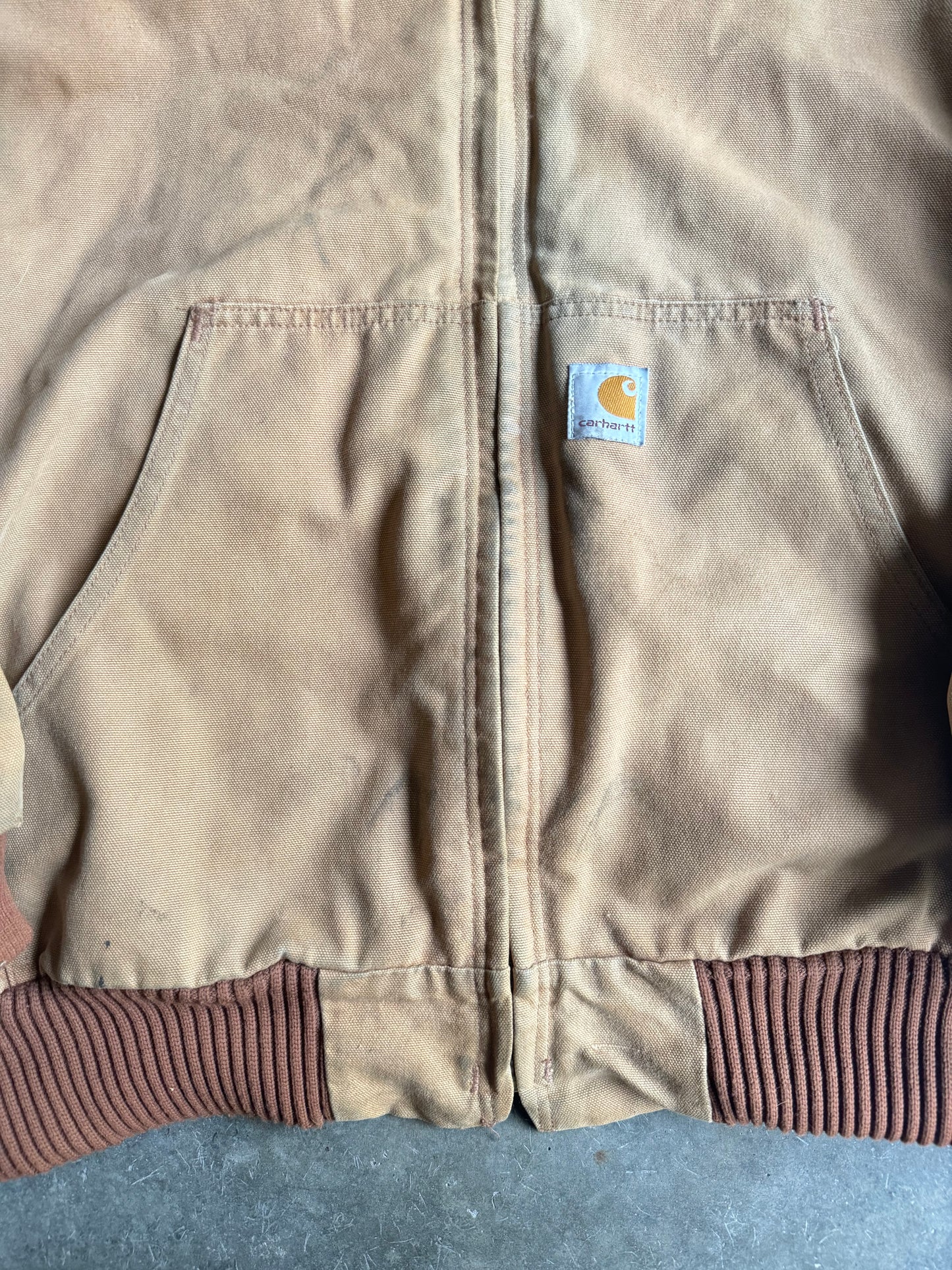 Vintage Carhartt Faded Distressed Workwear Jacket