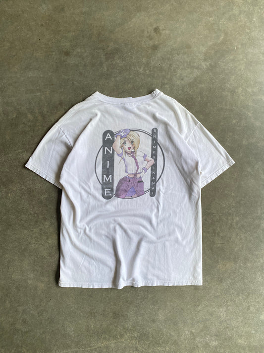 Vintage Anime Shikanai Graphic Tee - XL