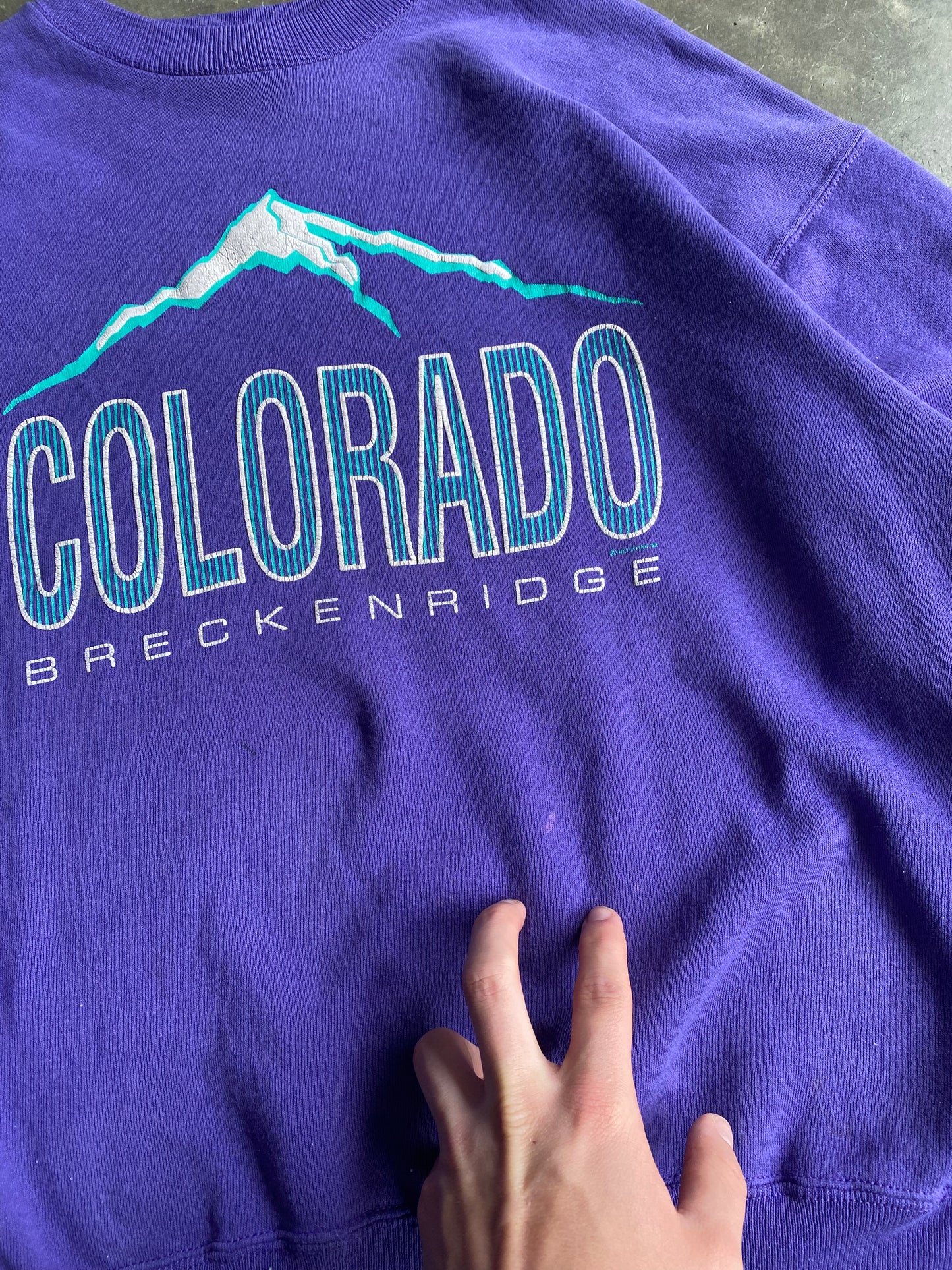 Vintage Colorado Made in U.S.A Crewneck - XL