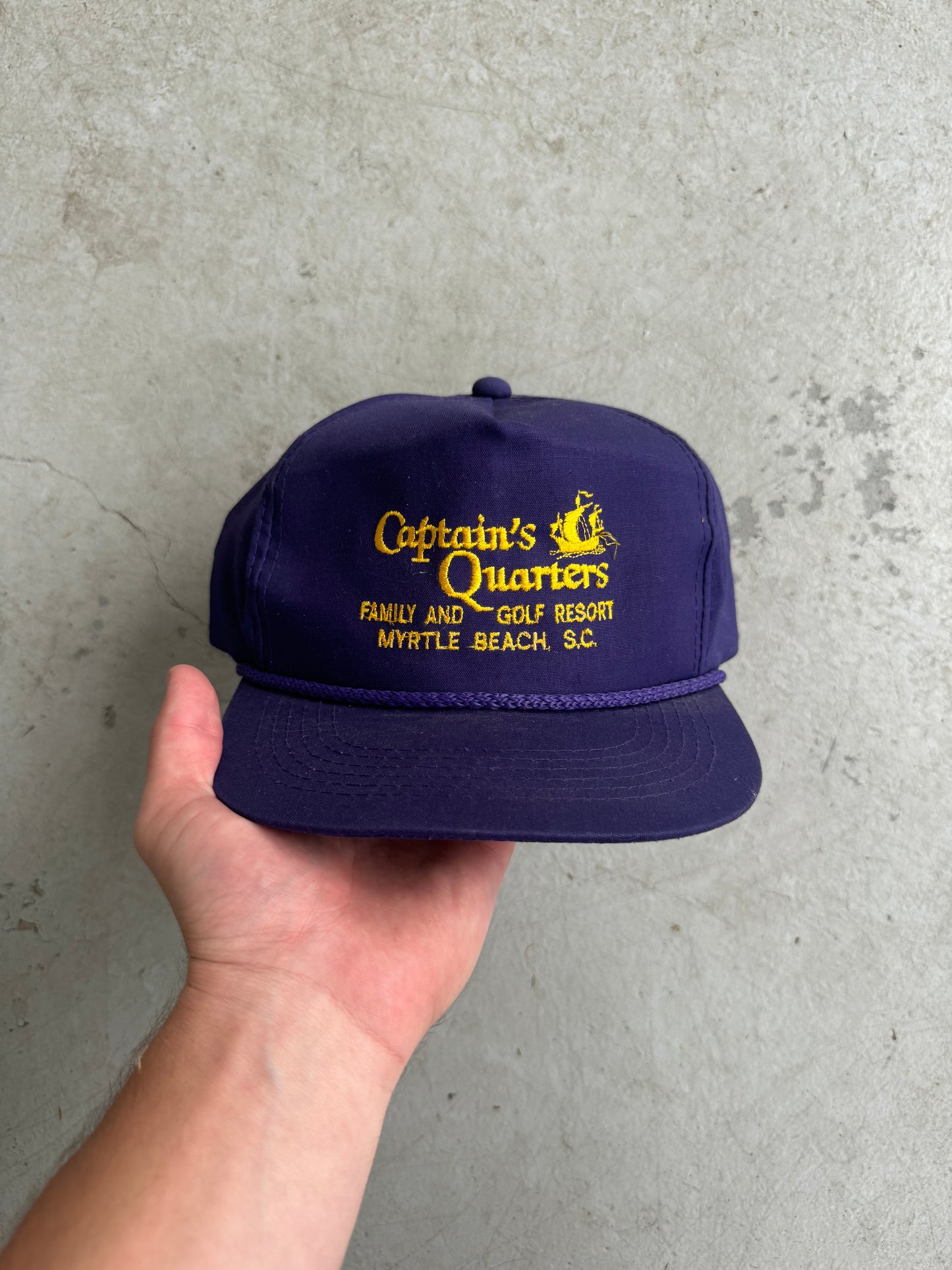 Vintage Captains Quarters Hat