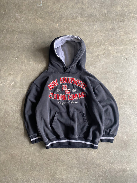 Vintage BUM Equipment Spell Out Hoodie - XL