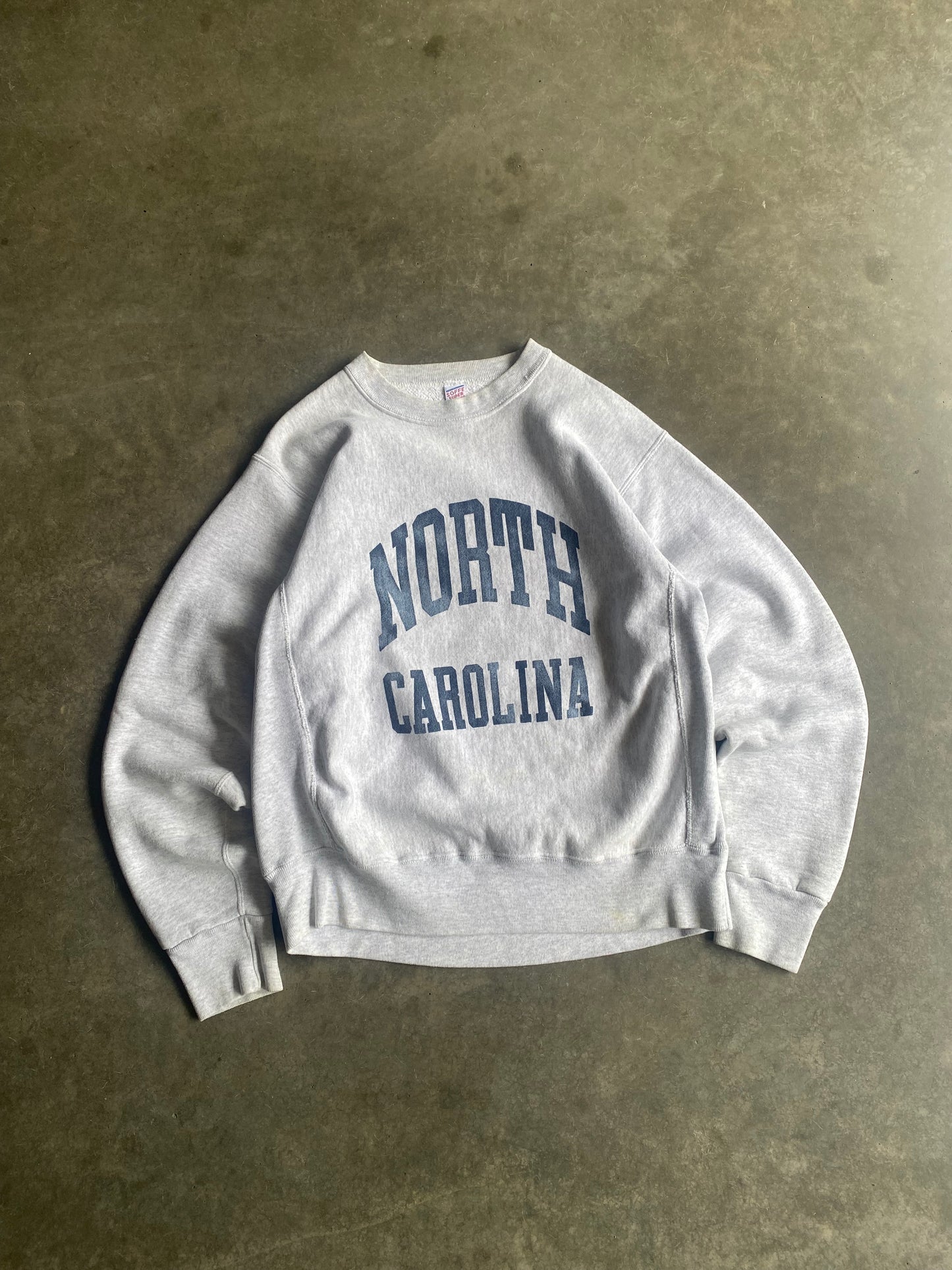 Vintage UNC Tar Heels Reverse Weave Crew - XL