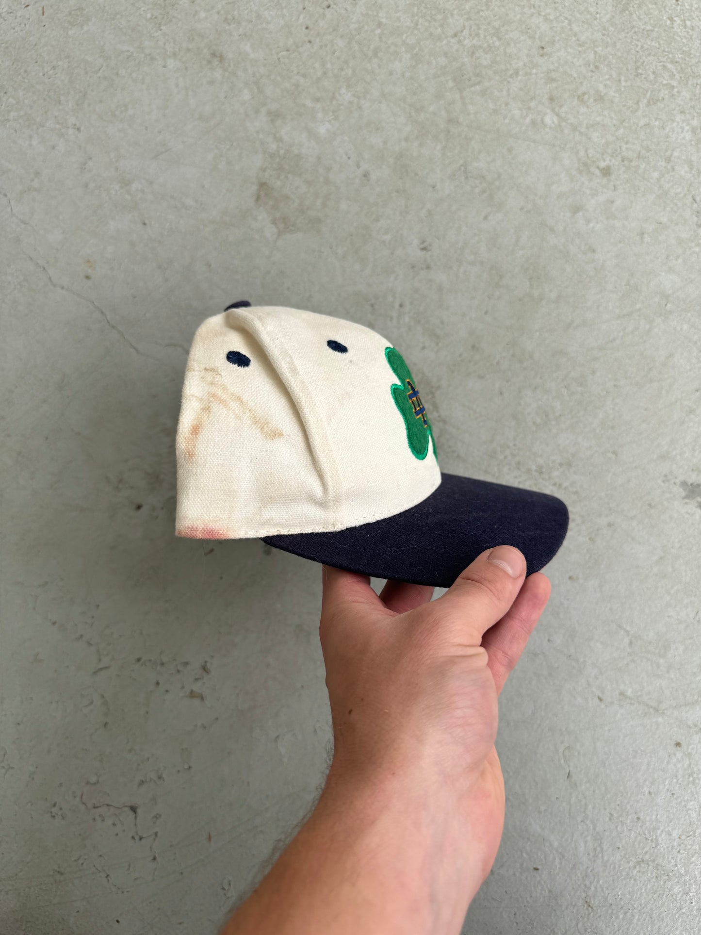 Vintage Notre Dame Distressed Hat