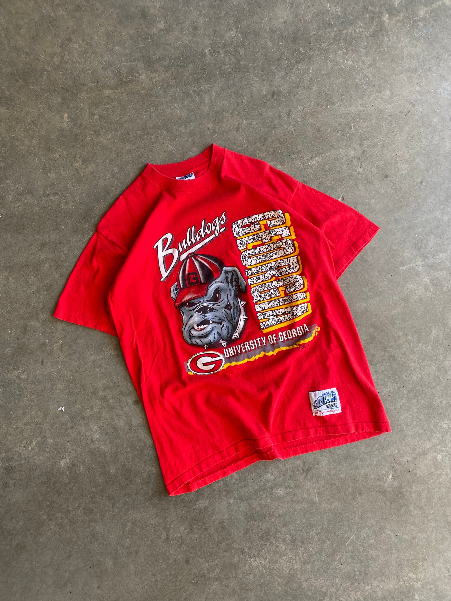 Vintage Georgia Bulldogs Tee - XL