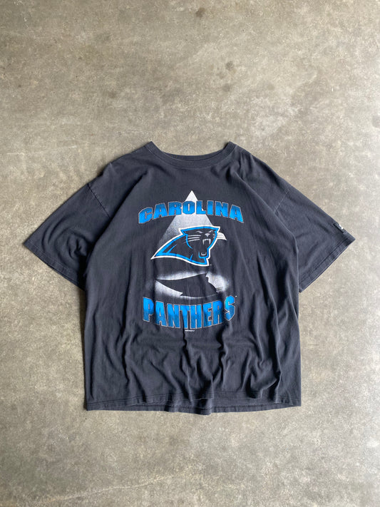 Vintage Carolina Panthers Starter Shadow Tee - XL