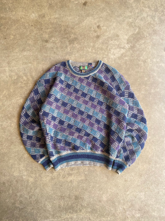 Vintage Multi-Colored Alexander Julian Sweater - L