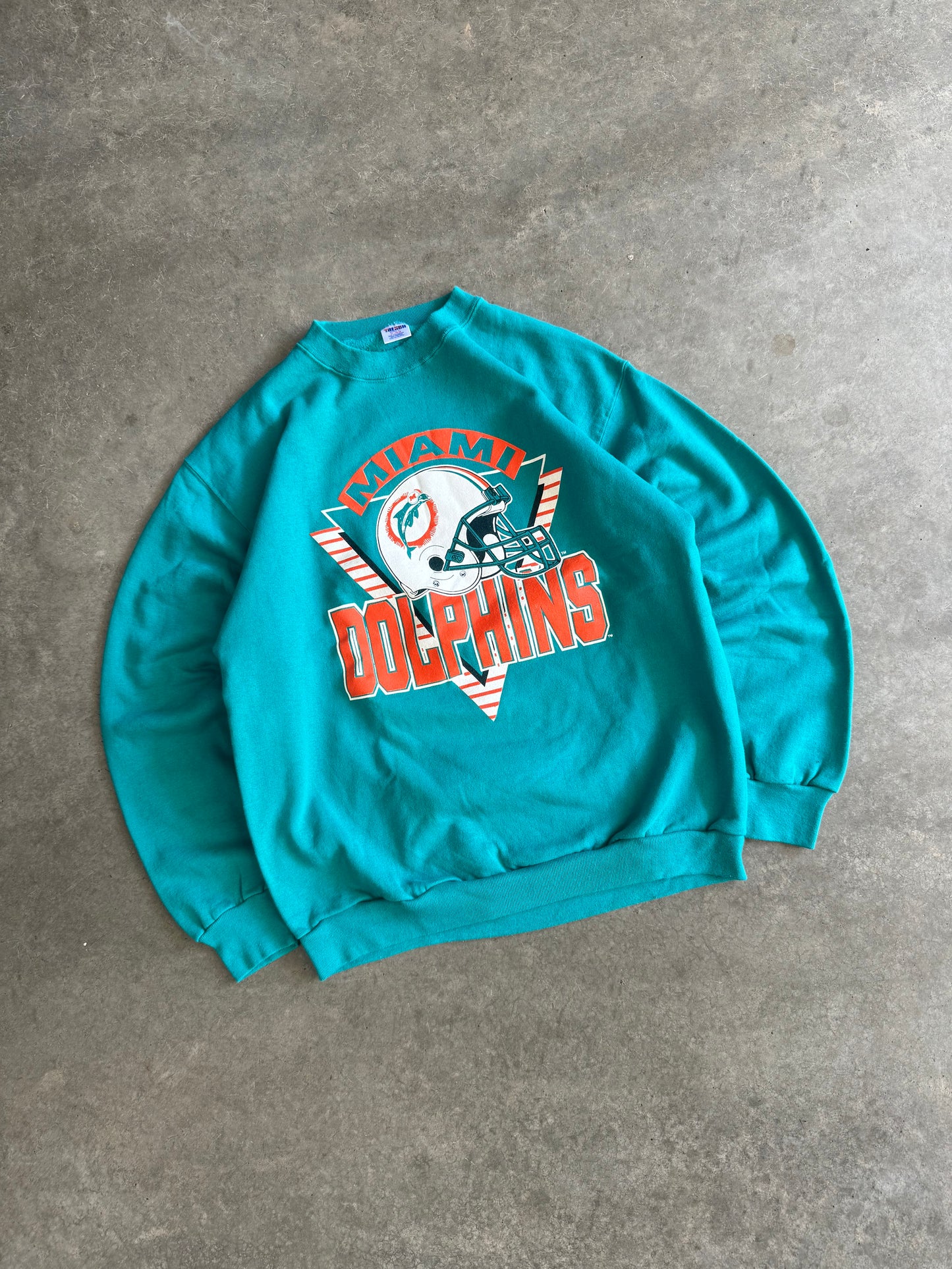 Vintage Miami Dolphins Made in U.S.A Crewneck