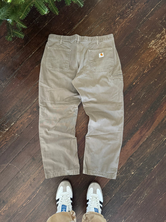 Carhartt Size 38x29 Baggy Carpenter Pants