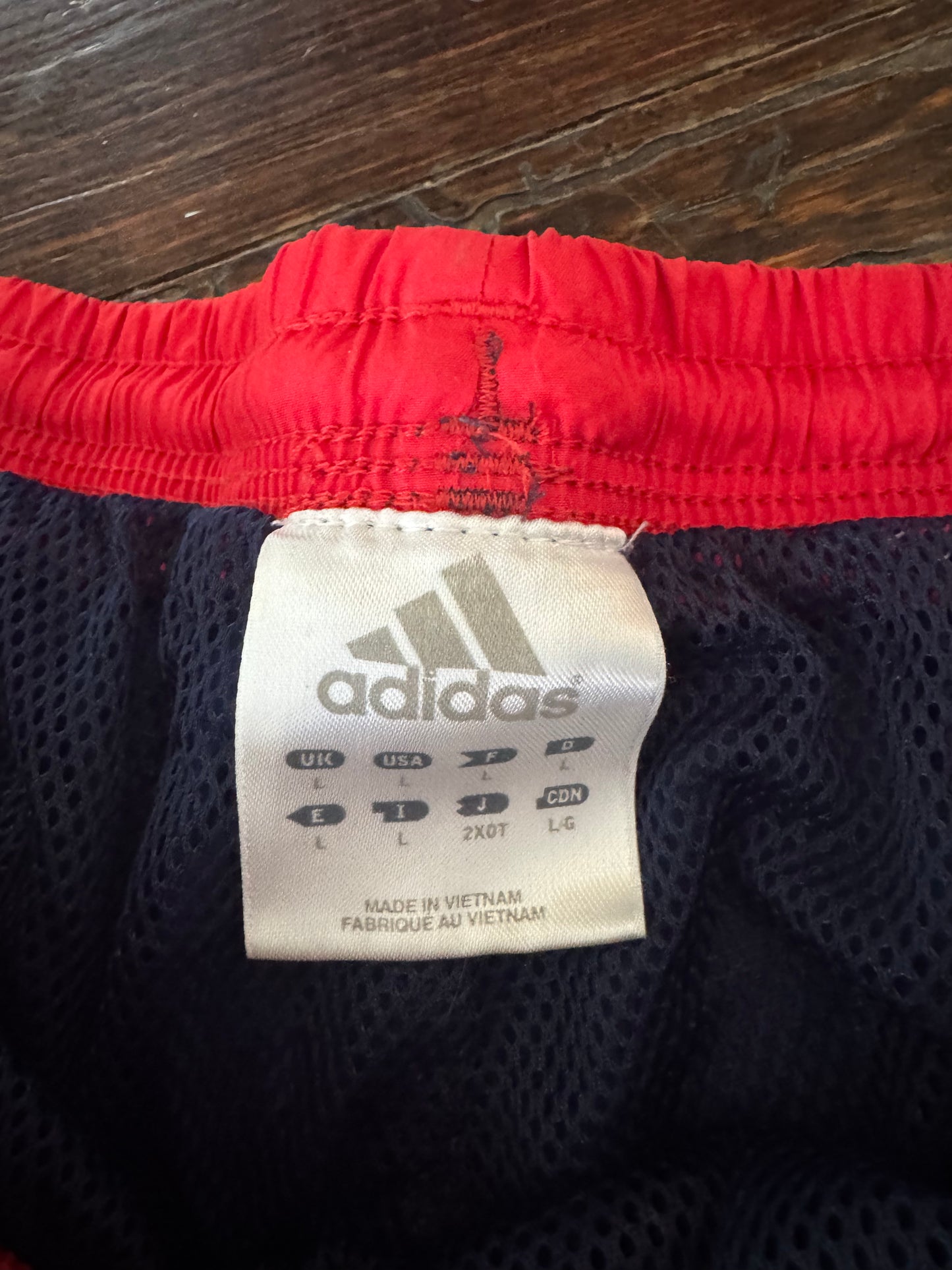 Vintage Adidas 3 Striped Track Pants