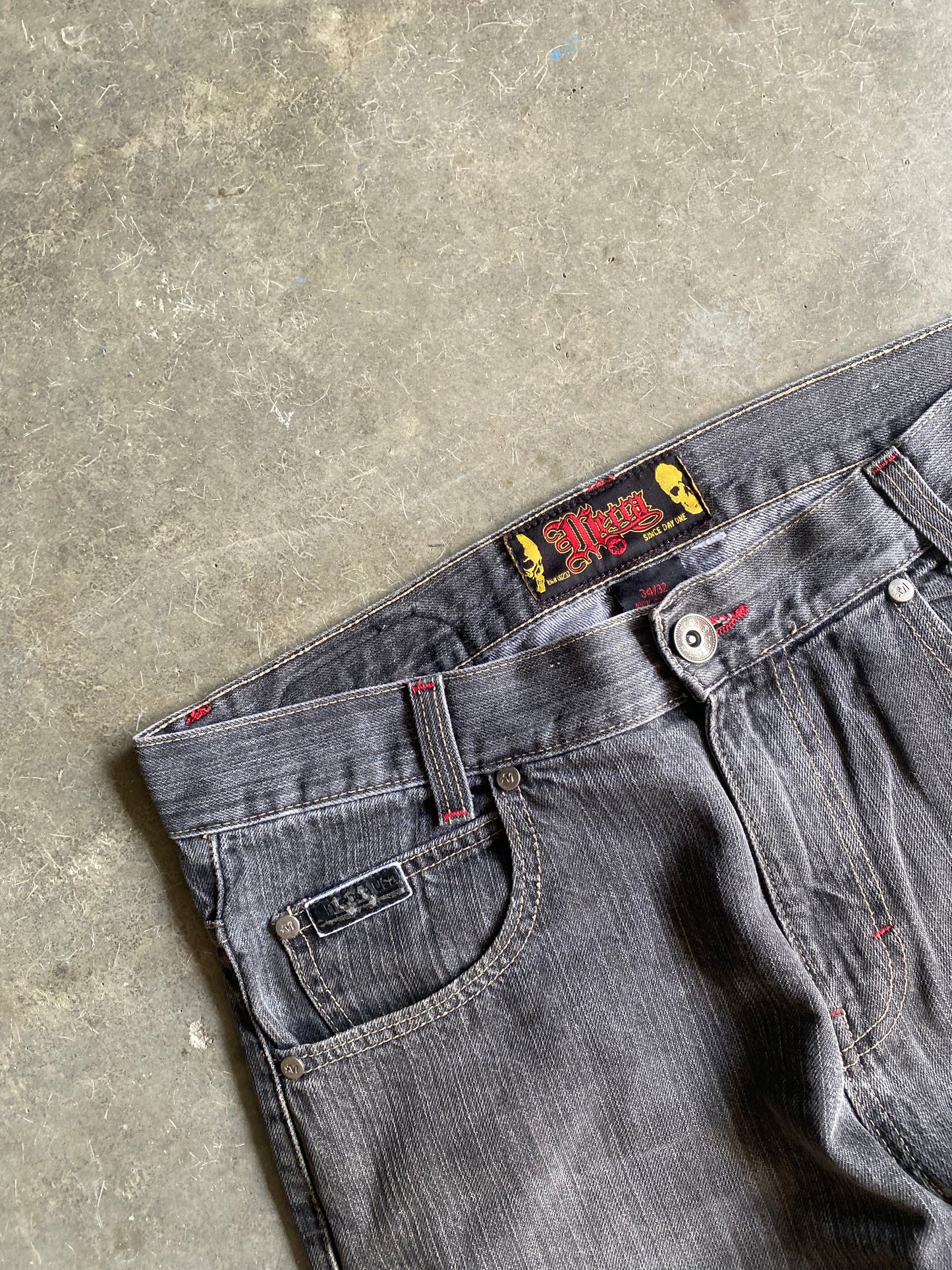 Vintage Mecca Faded Baggy Pants