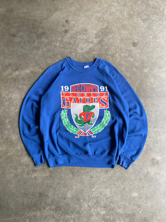 Vintage Flordia Gators Spelled Out Crew - XL